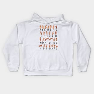 SIGN LANGUAGE TRAINING Kids Hoodie